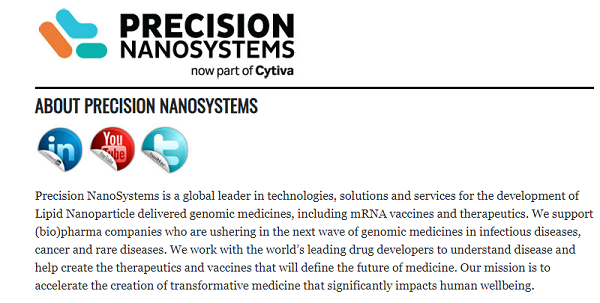 Precision NanoSystems Precision NanoSystems