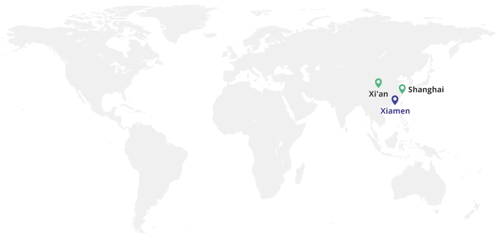 Base de produção de Xiamen
