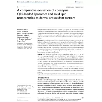 Uma avaliação comparativa da coenzima Q10