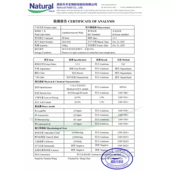 Extrato de NF-COA Maca 3.5:1