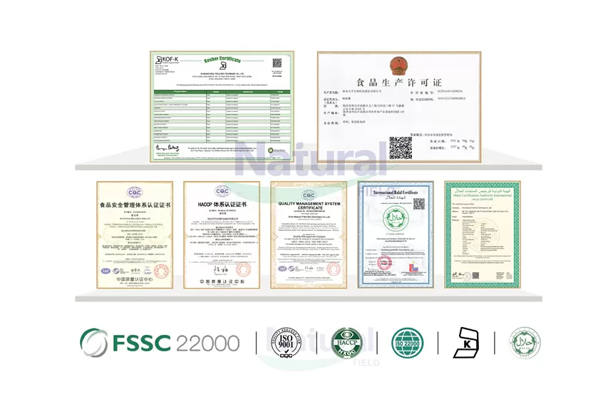 Por que escolher o campo natural como sua fábrica de pó de pterostilbene da China?